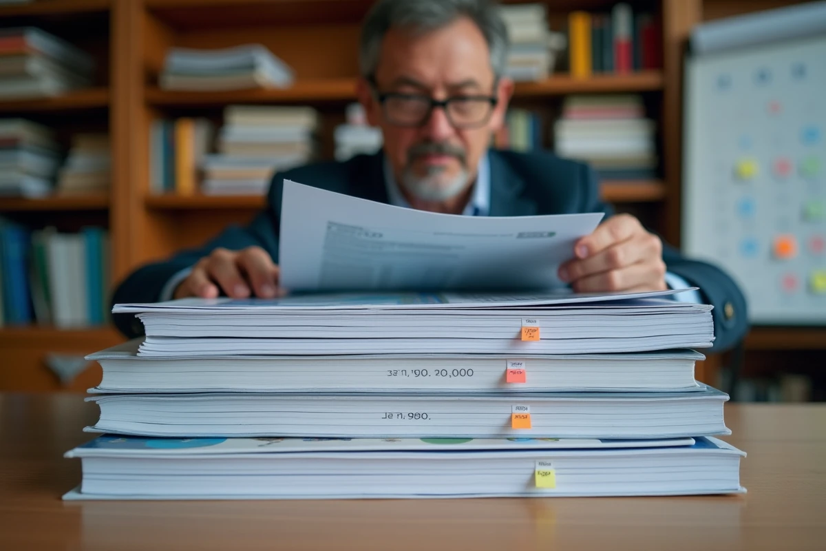 Chercheur comparant plusieurs éditions annuelles de rapports statistiques, illustrant l'erreur de prendre un classement annuel pour une photographie figée de la réalité