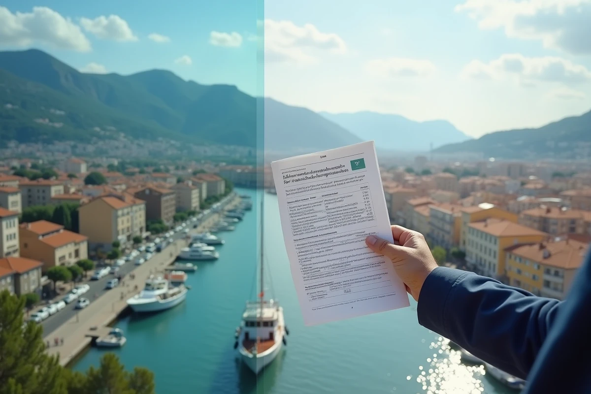 Montage documentaire comparant des quartiers de Grenoble et Marseille, illustrant l'erreur de les comparer sans distinguer la nature des violences