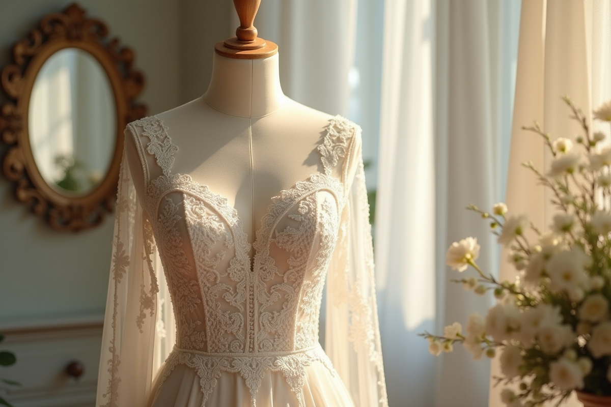 robe dentelle