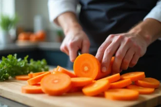 Secrets de chefs : optimiser le temps de cuisson des carottes en rondelles